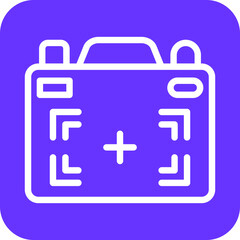 Vector Design Camera Frame Icon Style