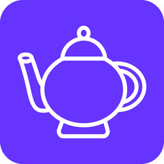 Vector Design Tea Pot Icon Style