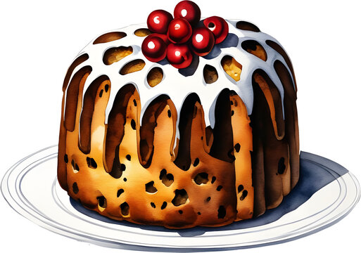 christmas cake 