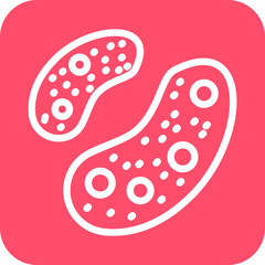 Vector Design Bacteria Icon Style