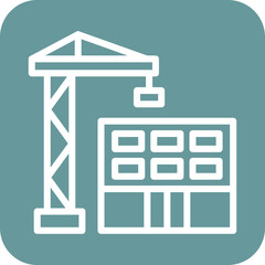 Vector Design Building Contruction Icon Style