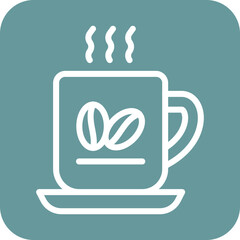 Vector Design Coffee Cups Icon Style