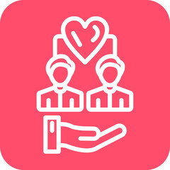 Vector Design Community Work Icon Style