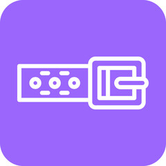 Vector Design Belt Icon Style