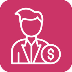 Vector Design Accredited Investor Icon Style