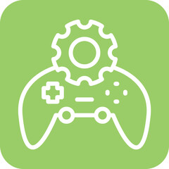 Vector Design Automation Icon Style