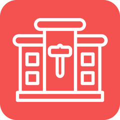 Vector Design Real Estate Auction Icon Style