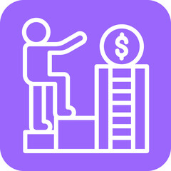 Vector Design Motivation & Incentives Icon Style