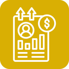 Vector Design Performance Appraisal Icon Style