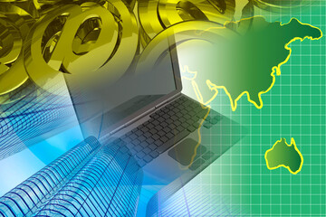 Computer background