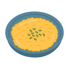 Ttukbaegi Gyeranjjim is Steamed Egg in a Earthenware Bowl