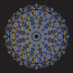 Beautiful decoration ornament mandala design
