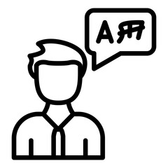 Obscene Language Icon Style