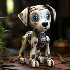 Fototapeta premium 3d Robot dog 