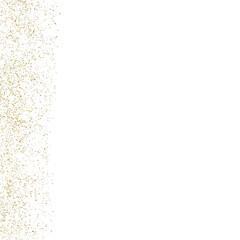 Abstract transparent golden glitters background