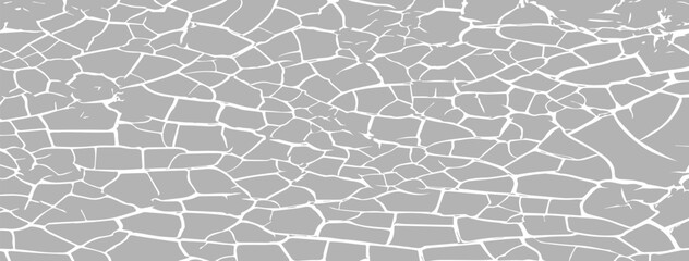 effect of a crack on the surface. Vector pattern for texture, textiles, backgrounds, banners and creative design - obrazy, fototapety, plakaty