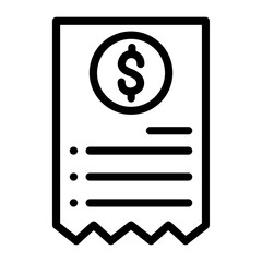 Folder Invoices Icon Style