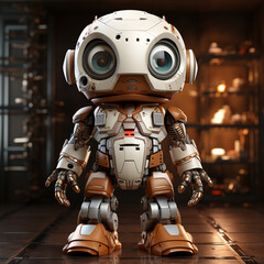 Fototapeta premium 3d Robot dove 