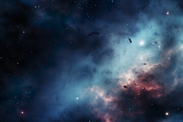 Fototapeta premium 美しい銀河のイメージ03