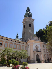 Fototapeta na wymiar Townscape in Salzburg Austria