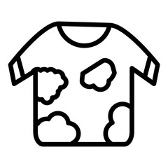 Dirty Clothes Icon Style