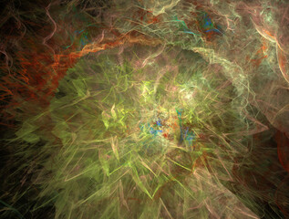 Imaginatory fractal abstract background Image