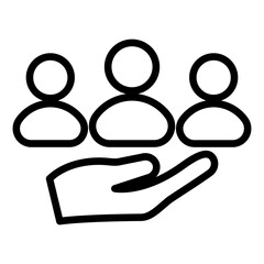 Social Responsibility Icon Style