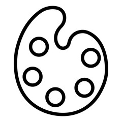 Obraz premium Setup Palette Icon Style