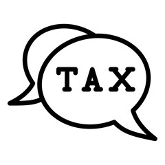 Tax Help Icon Style