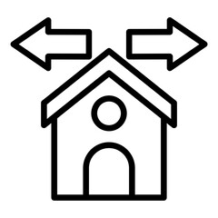 Export Architect Icon Style