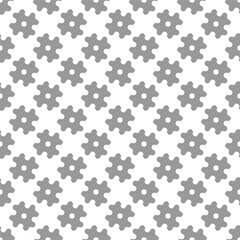 Seamless abstract pattern of arbitrary elements for texture, textiles, packaging, simple backgrounds and creative design. The illustration is color-editable