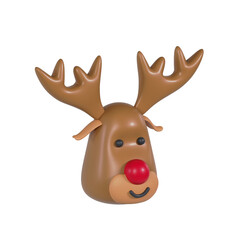3d reindeer