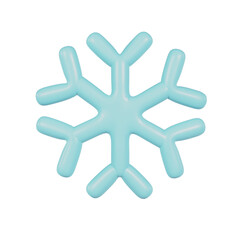 Obraz premium 3d snowflake