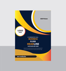 corporate flyer design template