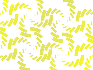 Abstract background with yellow geometric ornament. Luxury background.