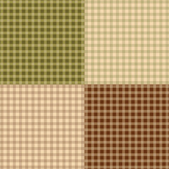 Thanksgiving seamless pattern. Thanksgiving seamless Flannel/ plaid/ tartan/ lumberjack/ gingham pattern set. Seamless vector pattern suitable for Halloween, thanksgiving set.