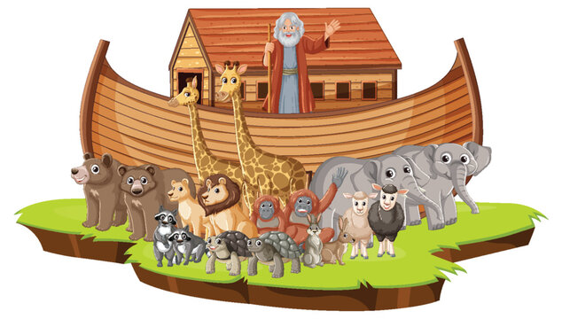 Wild Animal Cartoon: Noah's Ark Adventure