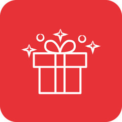 Collection of Christmas icons thin line vector icons. Pixel Perfect. The set contains icons such as Santa Claus, Christmas, Gifts, Reindeer, Christmas Tree, Snowflakes.