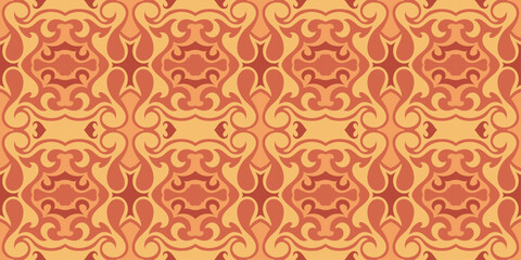Seamless pattern with ornament