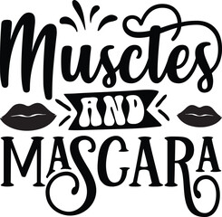 Musctes and mascara