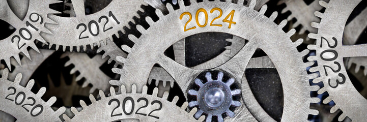 New Year 2024 Metal Wheel Concept