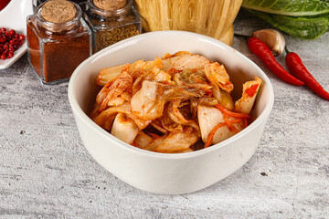 Korean cuisine fermented cabbage kimchi