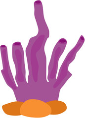 Obraz premium coral and seaweed