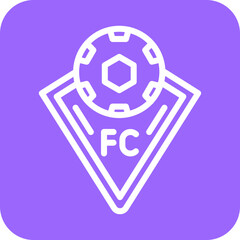 Football Club Icon Style