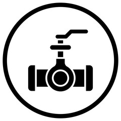 Valve Vector Icon Design Illustration