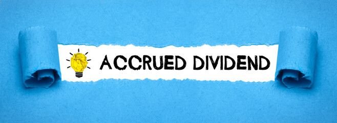 Accrued Dividend	
