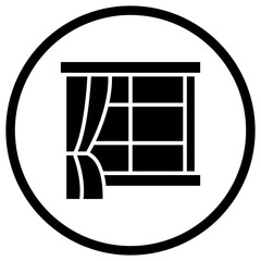 Window Vector Icon Design Illustration