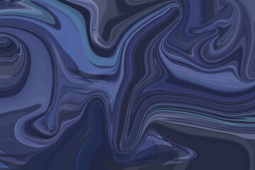 blue abstract background forms a vortex in solution