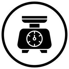 Scale Vector Icon Design Illustration