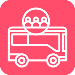 Group Excursion Icon Style